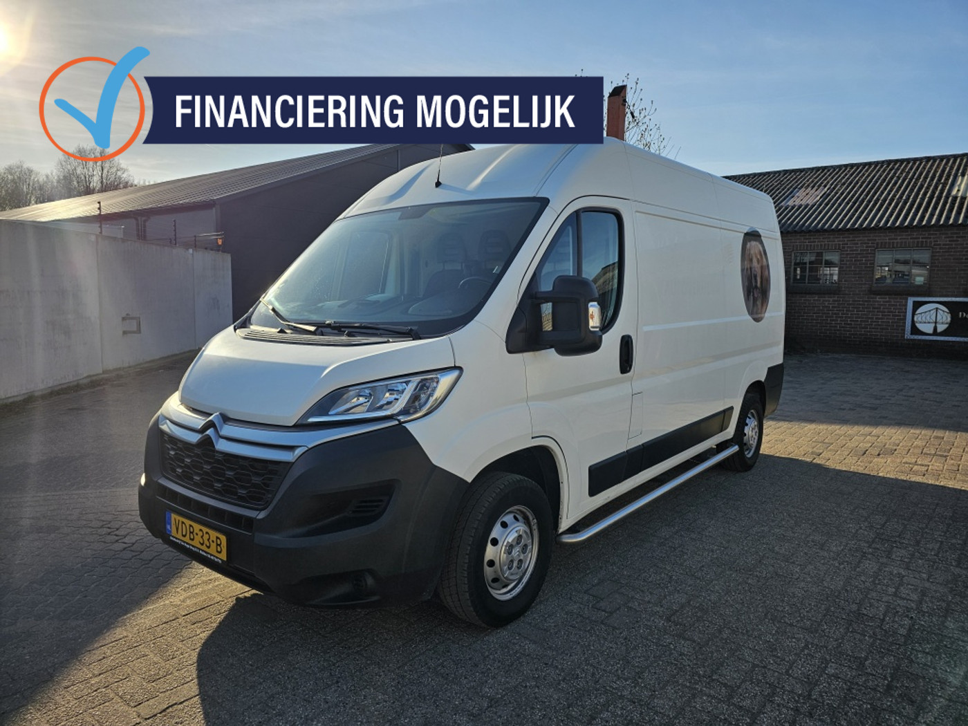 Citroen Jumper 33 2.2 HDI L2H2,Apk,Nap,Trekhaak,Airco, 2019 - voorkant
