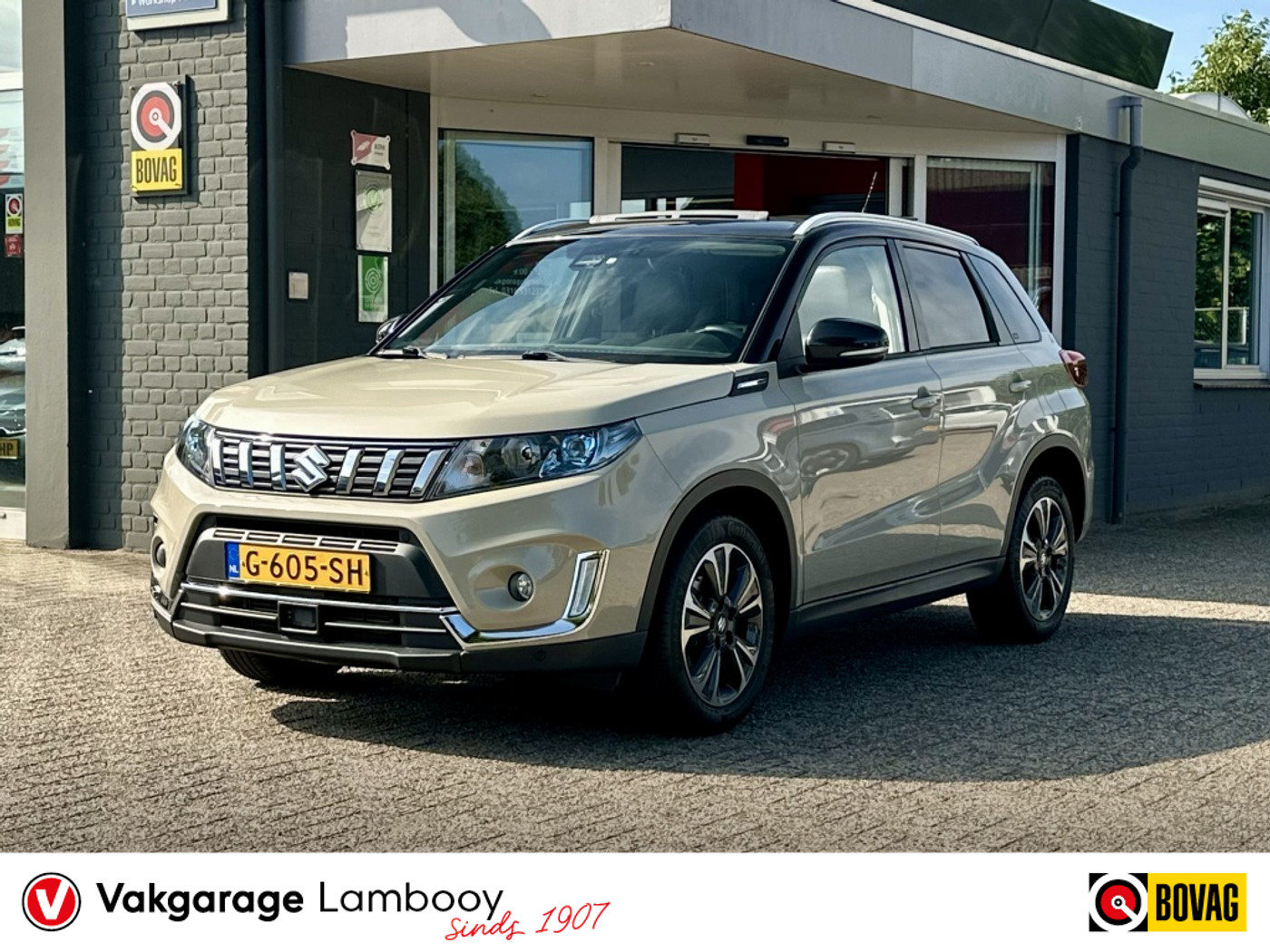 Suzuki Vitara 1.4 140PK Boosterjet Stijl Automaat Panodak NL auto 2019 - voorkant