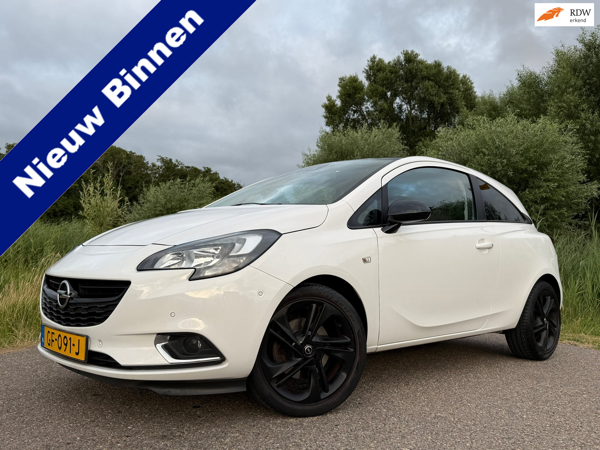 Opel Corsa-e 1.0 Turbo Color Edition | Camera | LKAS | 17" Velgen | Airco | 6 Versnellingen | AUX/USB/12V | PDC  | Cruise | LED | 2015 - voorkant