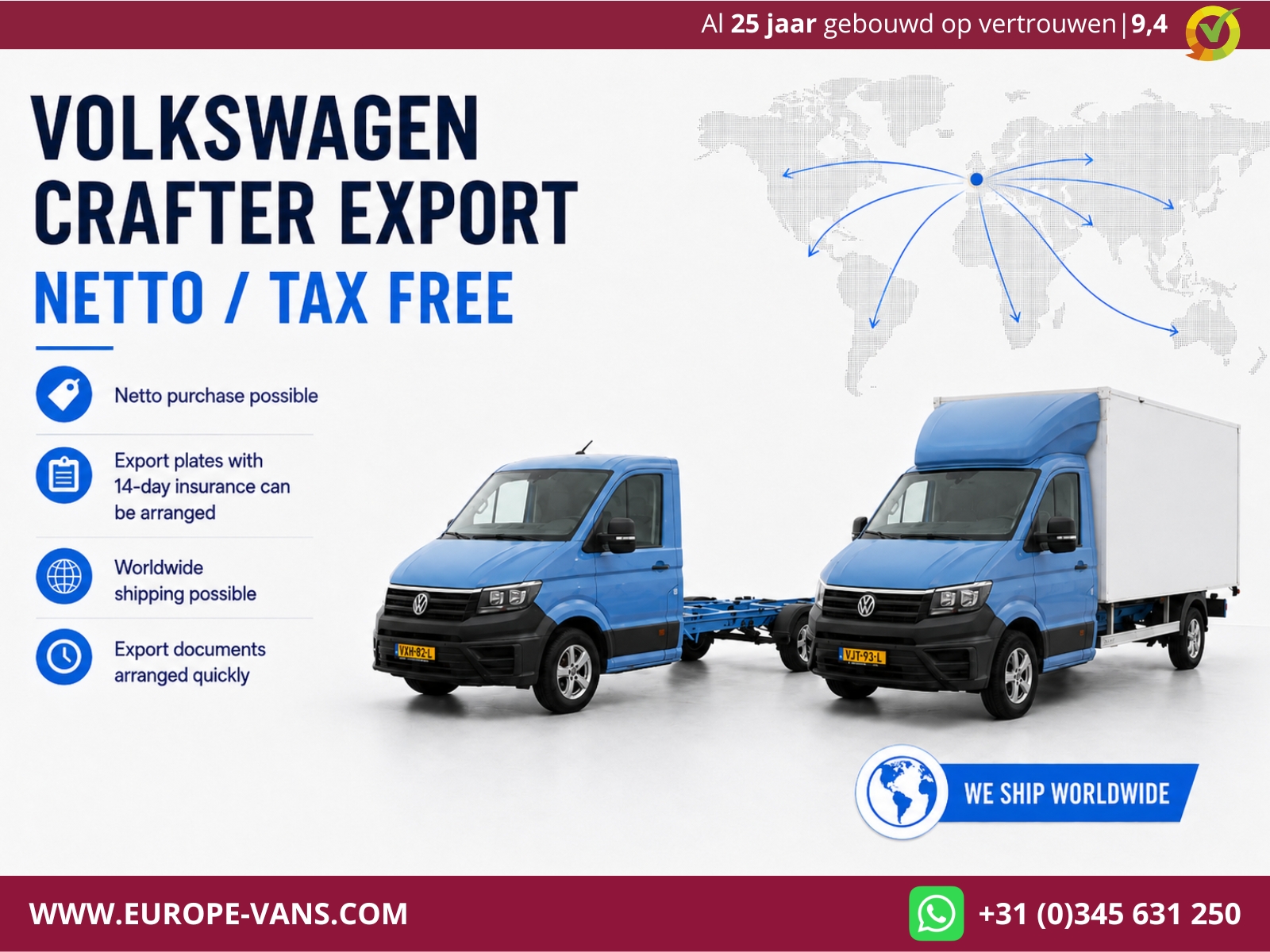 Foto van Volkswagen Crafter