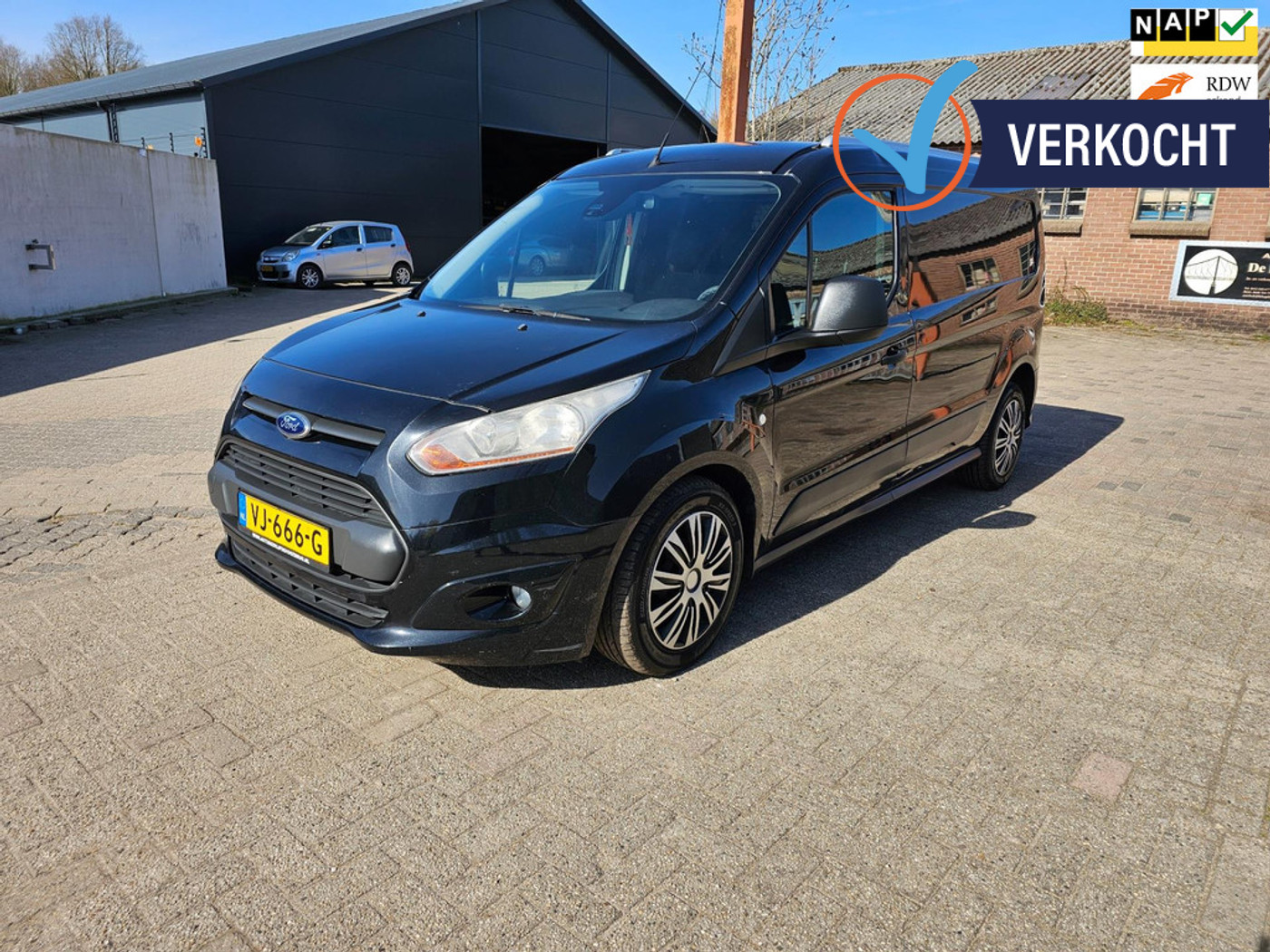 Ford Transit Connect 1.6 TDCI L2 Trend,3 Zitsplaatsen,Apk,Airco,Nap 2014 - voorkant