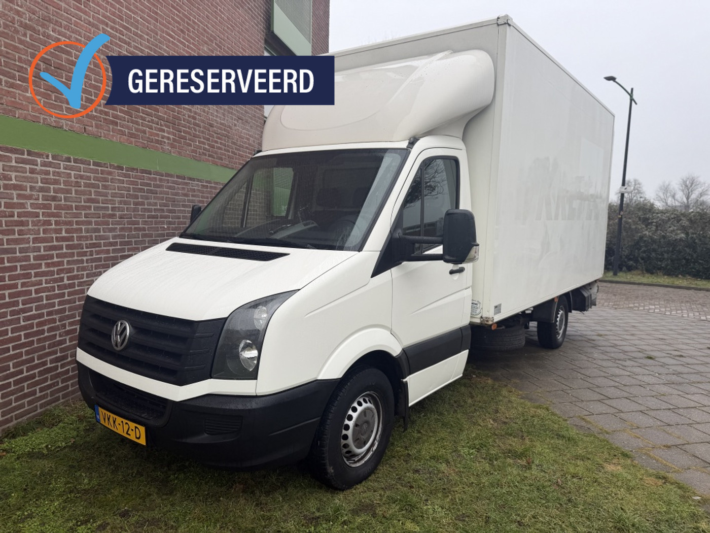Volkswagen Crafter 35 2.0 TDI L3H1*2015*Airco|Bakwagen|H-laadklep 2015 - voorkant