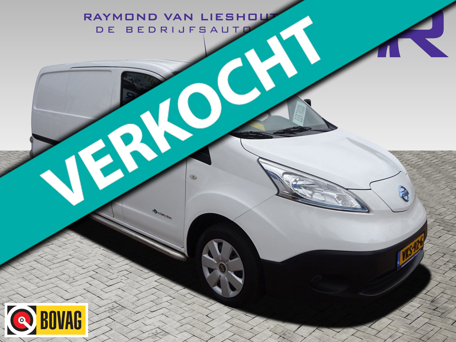 Nissan Nissan E-nv200 Business 40 kWh 2.ZERO S.O.H 90% ( Grotere accu ) AIRCO NAVIGATIE 2021 - voorkant