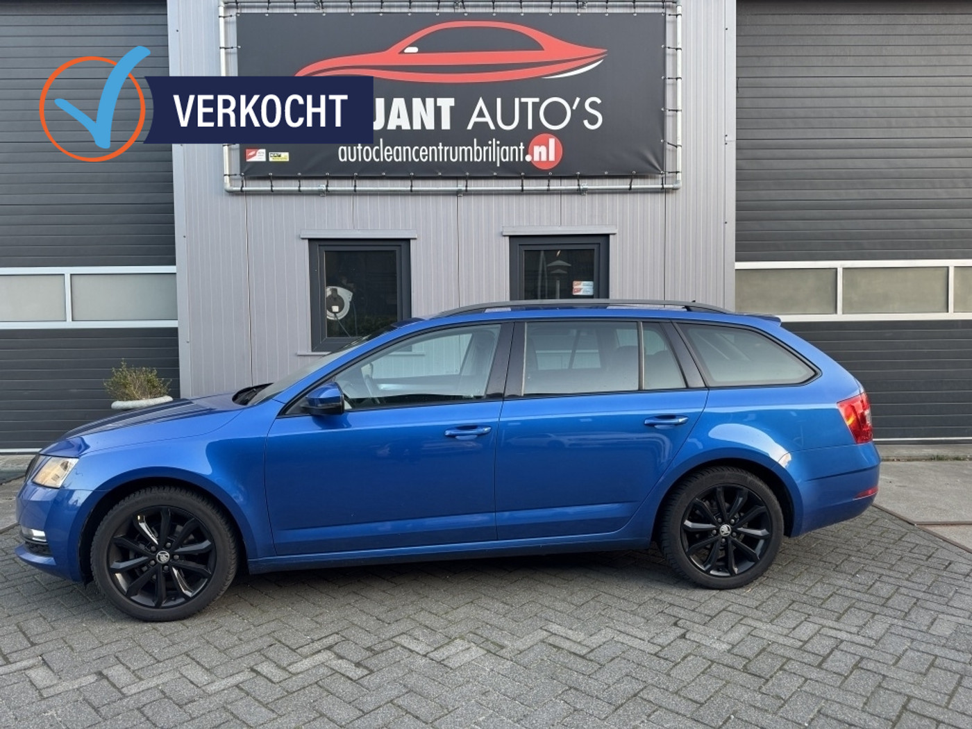 Skoda Octavia 1.6 TDI Grt Amb Bns 2018 - voorkant