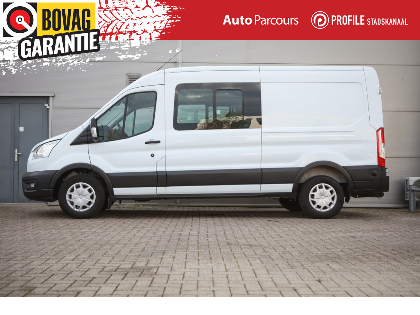 Ford Transit 350 2.0 L3H3 | 7 Zitplekken | Bluetooth | Airco | 2022 - voorkant
