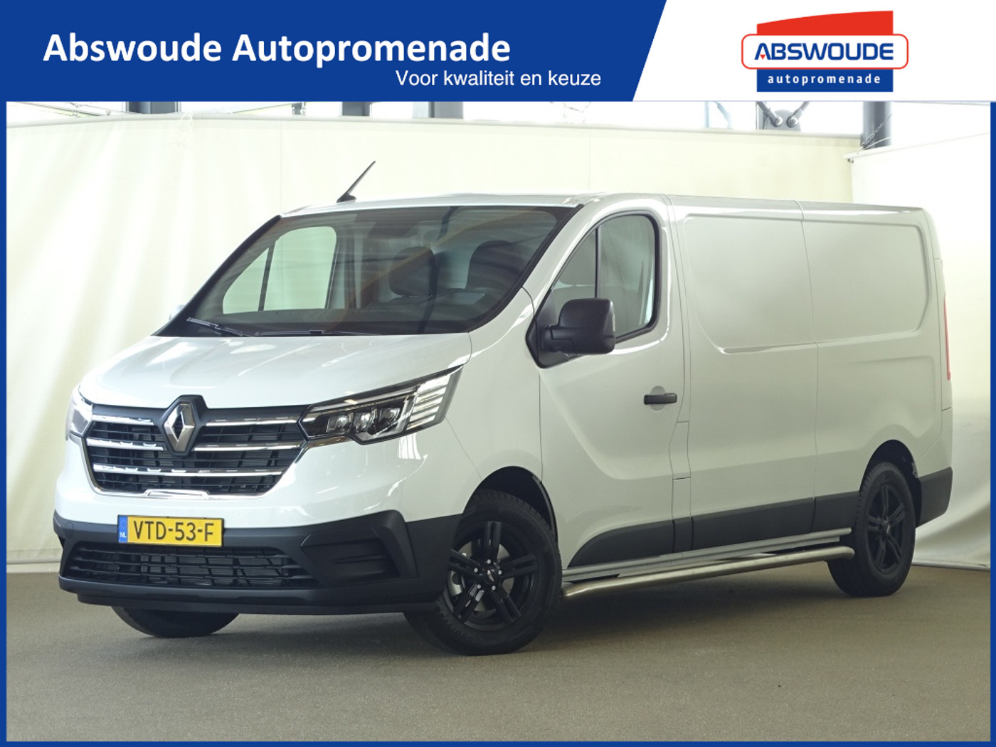 Renault Trafic 2.0 dCi 150PK T30 L2H1Comf | LM Velgen | Sidebars 2022 - voorkant