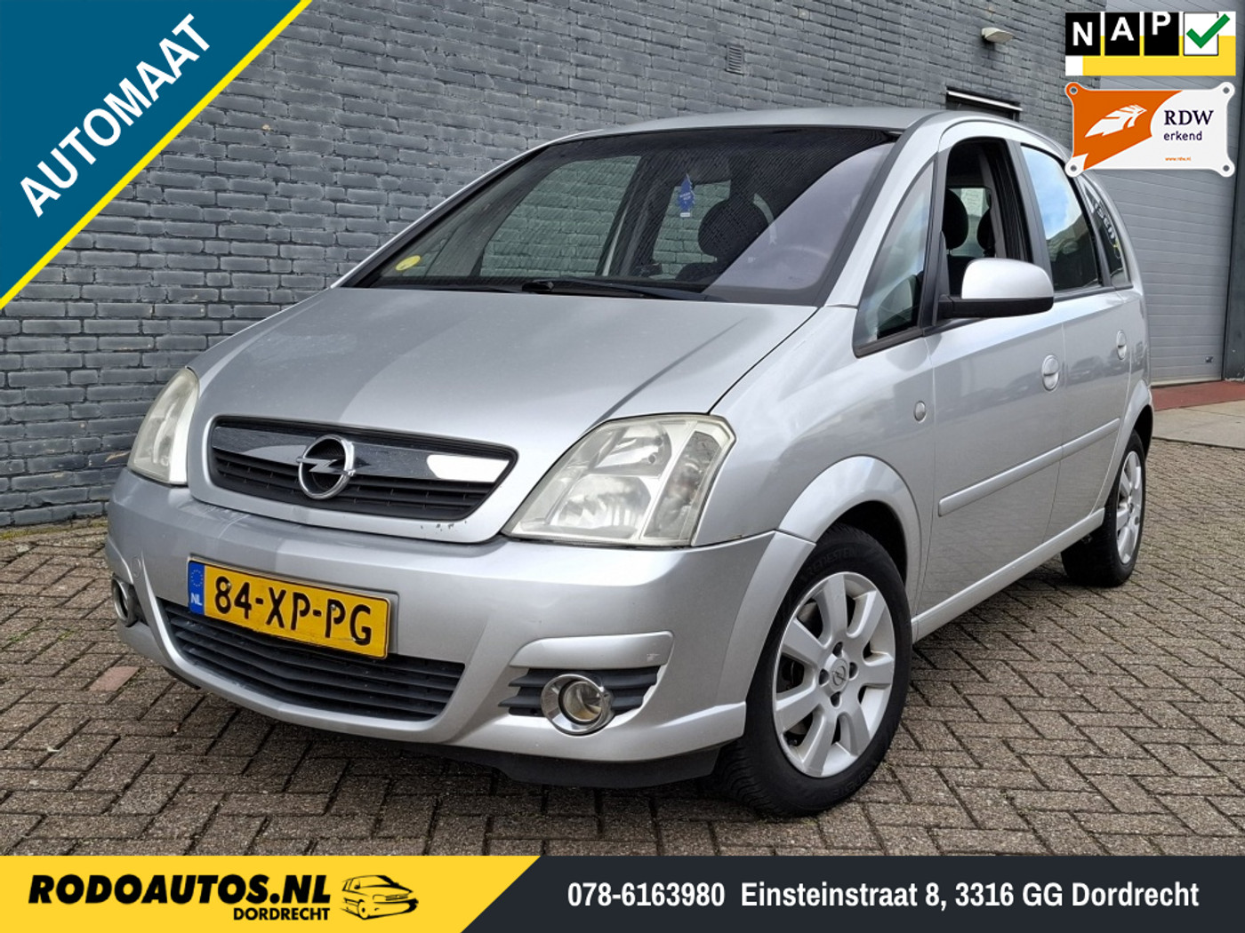 Opel Meriva 1.8-16V Cosmo 2007 - voorkant