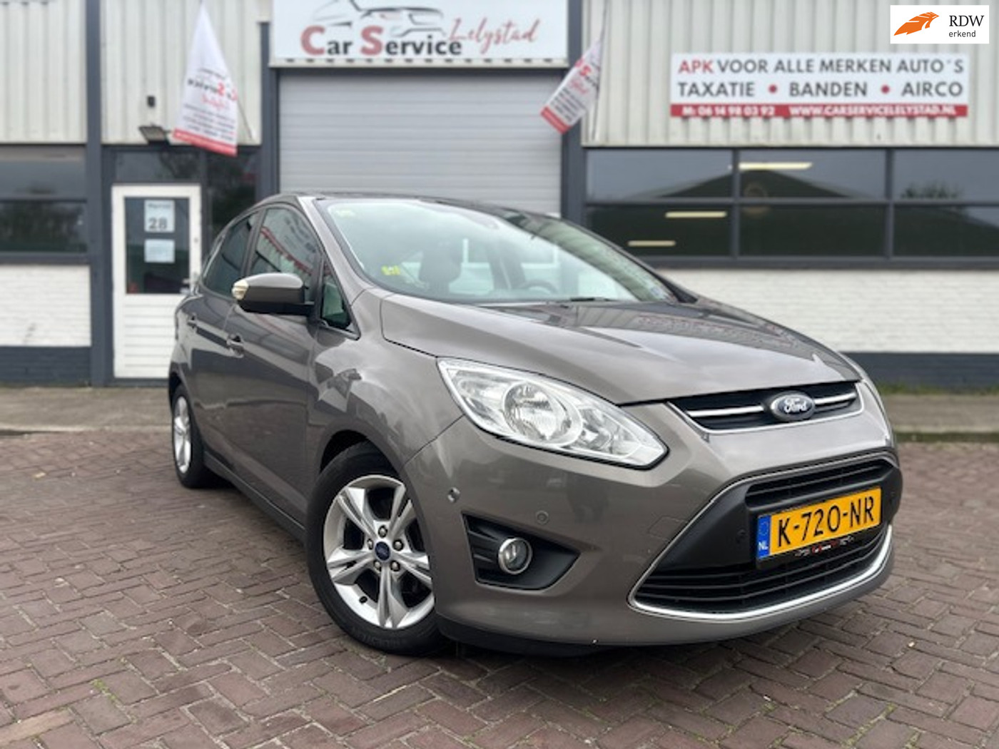 Ford C-max 1.0 Lease Trend AircoCruiseTrekhaakNavi GEREVISERDE MOTOR 2013 - voorkant