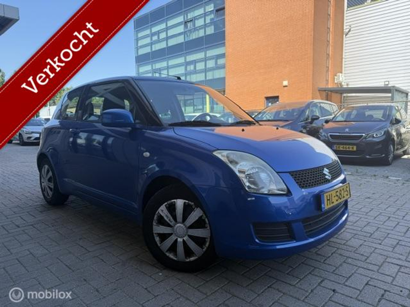 Suzuki Swift 1.3 Exclusive Benzine Nette auto Scherm Airco 2009 - voorkant