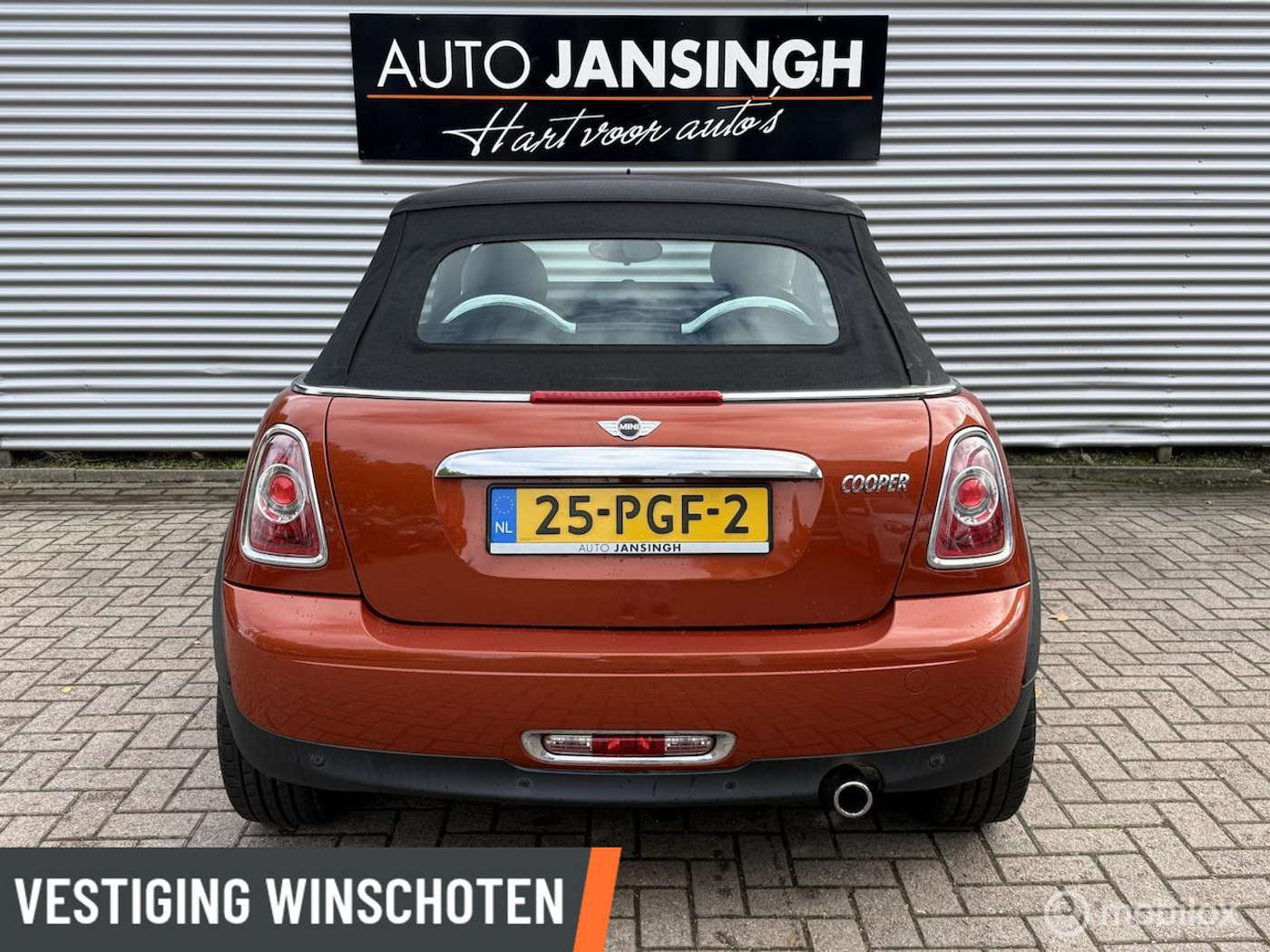 Foto van Mini Cooper Cabrio