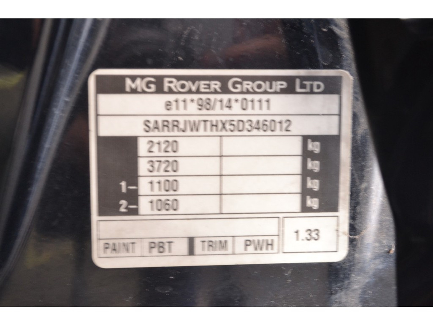 Foto van Rover Rover 75
