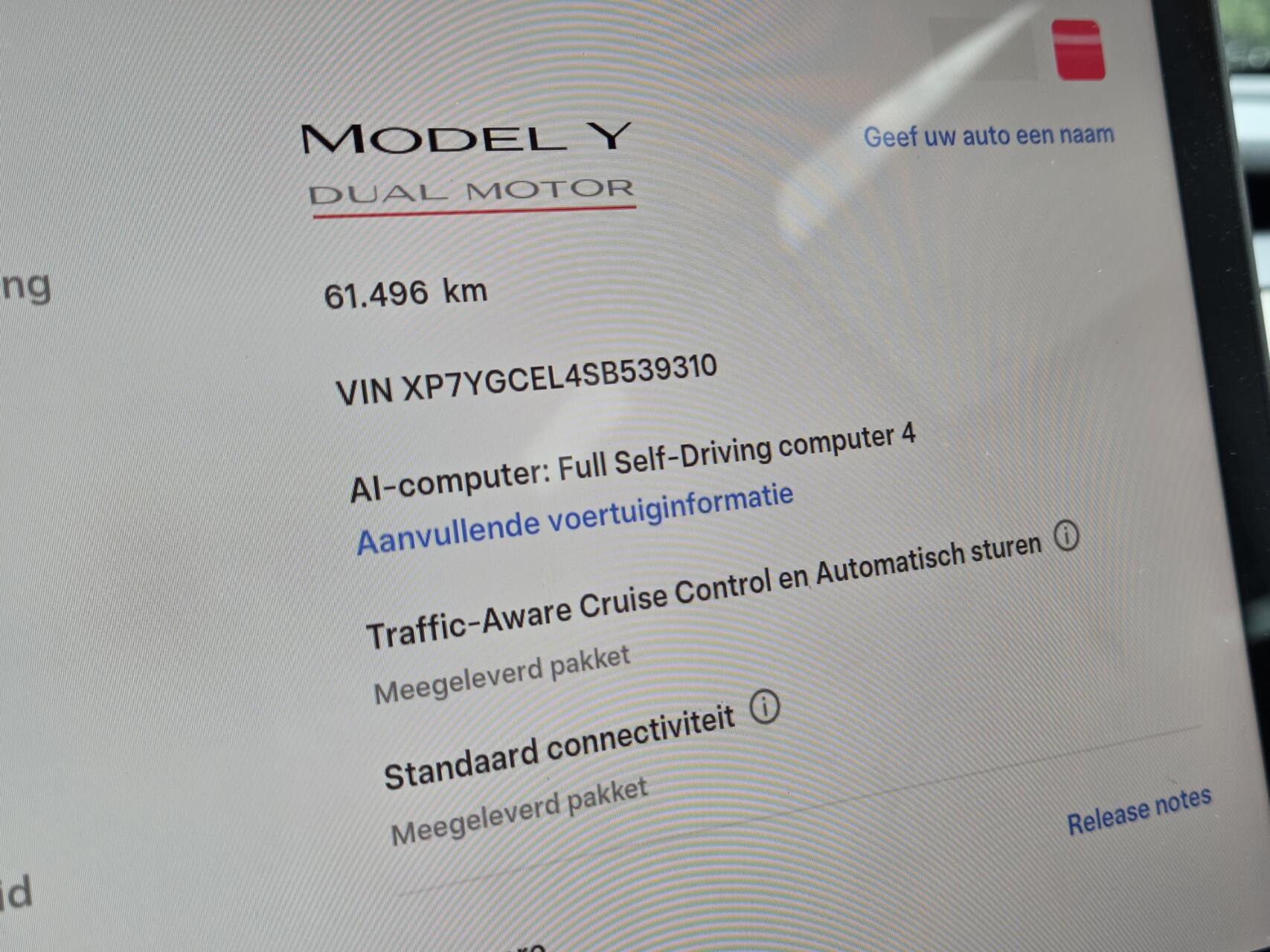 Foto van Tesla Model Y