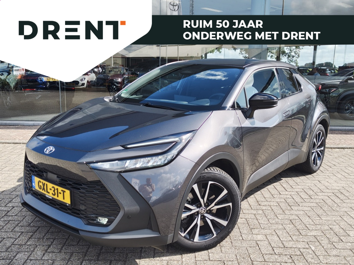 Toyota Toyota C-hr 2.0 PHEV 220 Dynamic | Sensoren v/a | Blind Spot | Stoelverwarming 2024 - voorkant