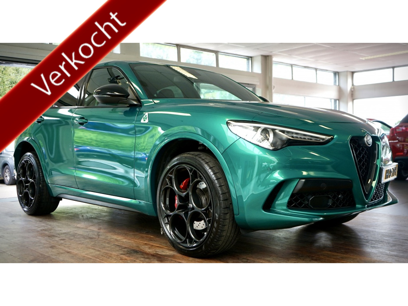 Alfa Romeo Stelvio 2.9 V6 AWD Quadrifoglio 2022 - voorkant