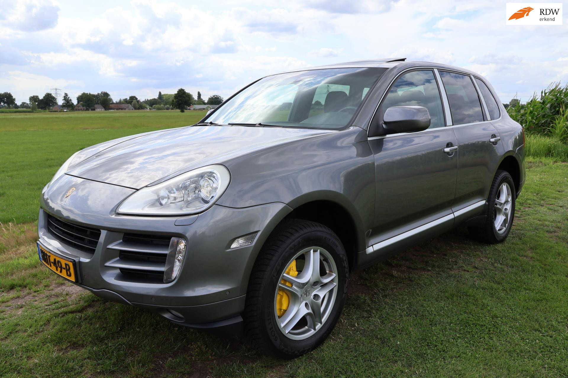Porsche Cayenne 3.6 V6|Pano-dak|Bluetooth|Leer|Carplay 2008 - voorkant