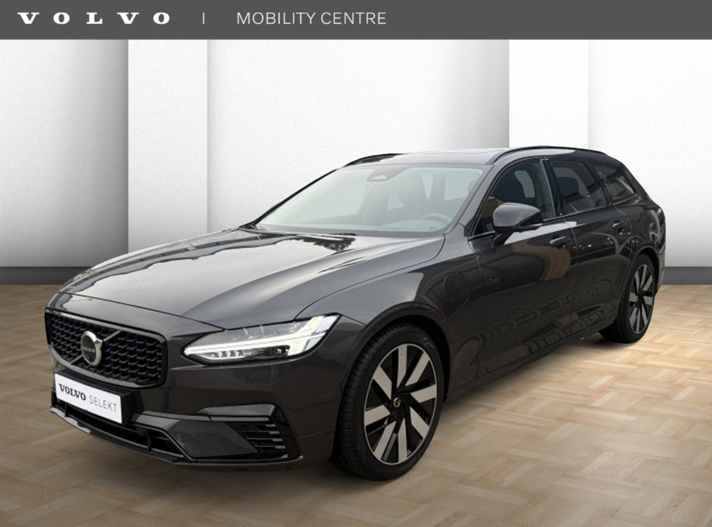 Volvo V90 T8 AWD UItra Dark | Heads-up Display | Trekhaak | SOH 100% 2025 - voorkant