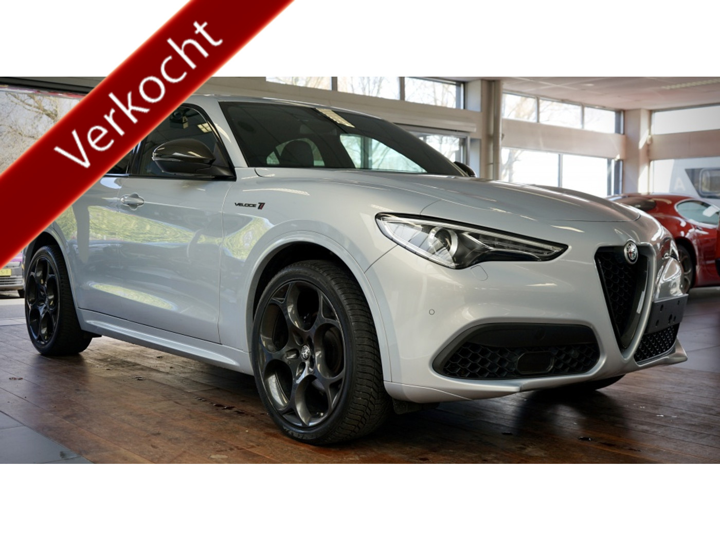 Alfa Romeo Stelvio 2.0 T AWD Veloce Ti | Unieke auto | 2021 - voorkant