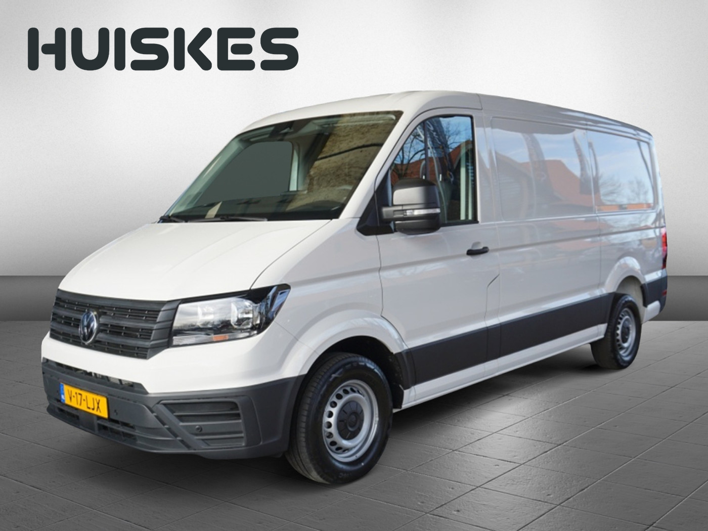 Volkswagen Crafter 35 2.0 TDI L3H2 Bijrijdersbank | Facelift | Carplay | BPM VRIJ 2024 - voorkant