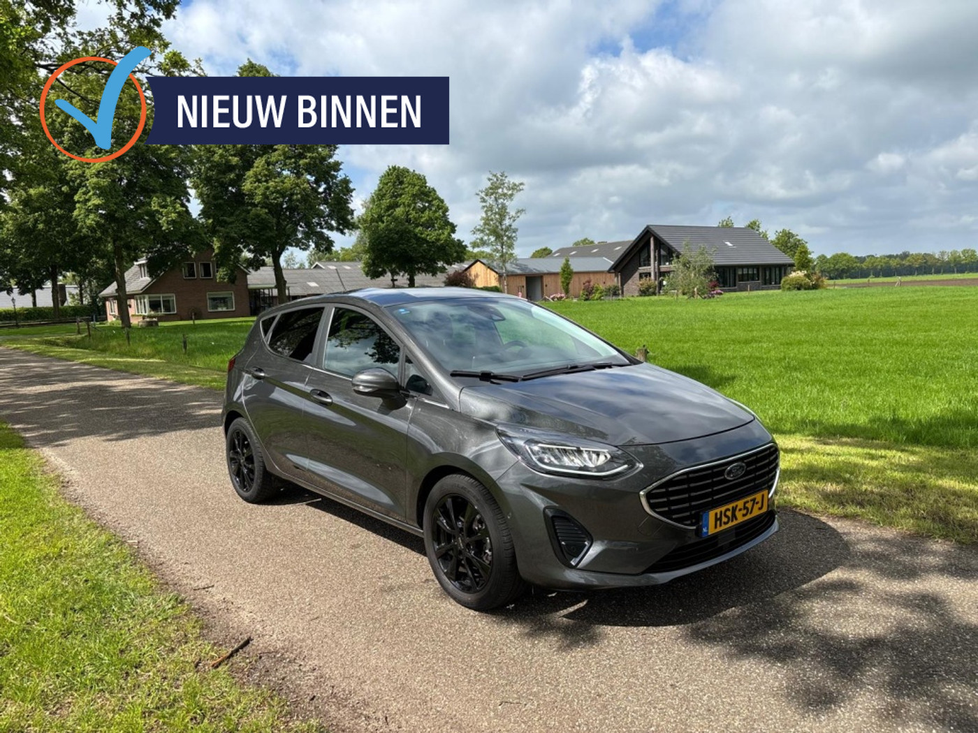 Ford Fiesta 1.0 EcoBoost Titanium | CarPlay | Camera | Stoel-/Stuurverwarmin 2023 - voorkant