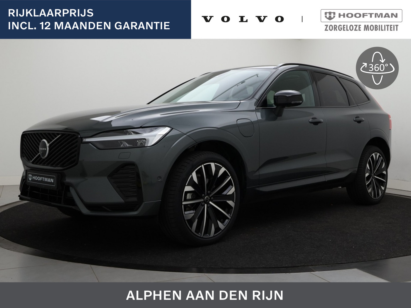 Volvo Xc60 T6 PLUG-IN HYBRID ULTRA DARK LUCHTVERING 21INCH HARMAN KARDON TR 2025 - voorkant