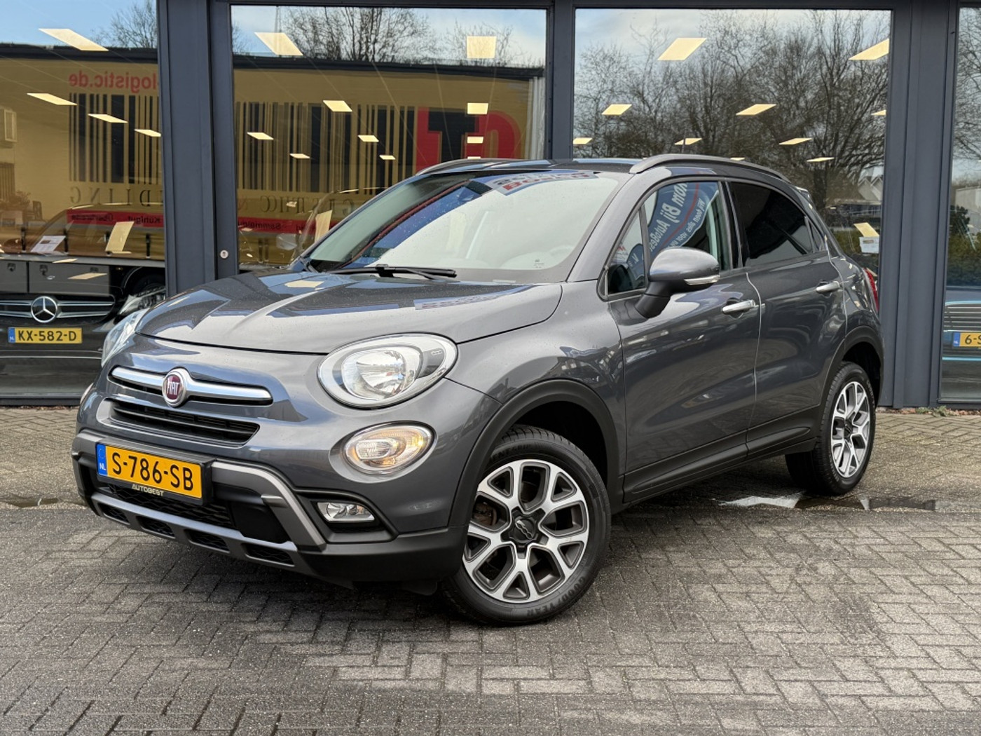 Fiat Fiat 500x 1.4 T M-Air 4x4 AWD. Stuurverw. Automaat. Topstaat!! 2016 - voorkant