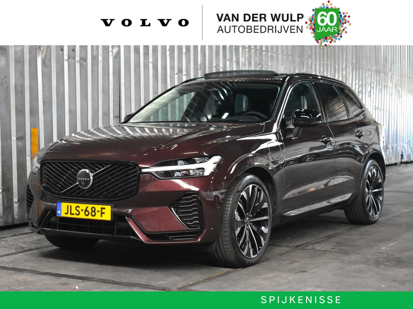 Volvo Xc60 T8 455PK AWD Ultra Dark FACELIFT | B&W | Luchtvering | Trekhaak 2025 - voorkant