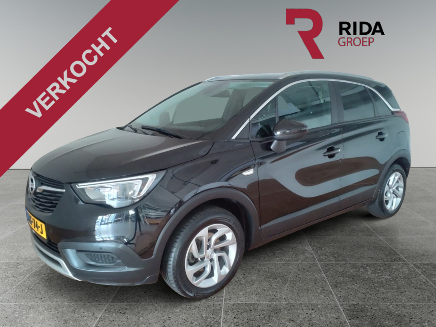 Opel Crossland X 1.2 T | Automaat | Distributie vervangen|VERKOCHT 2019 - voorkant