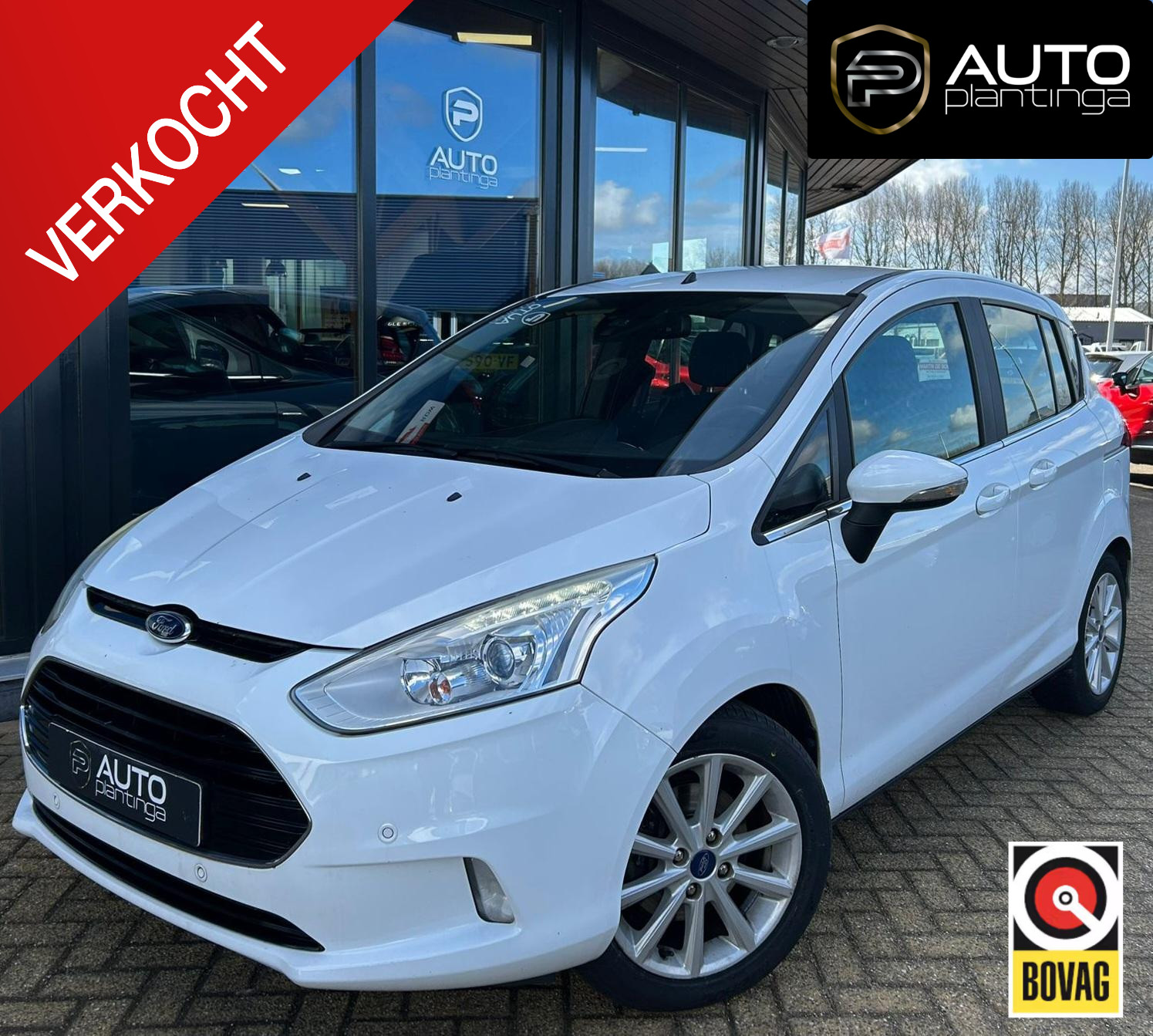 Ford B-max 1.0 EcoBoost Titanium 2015 - voorkant