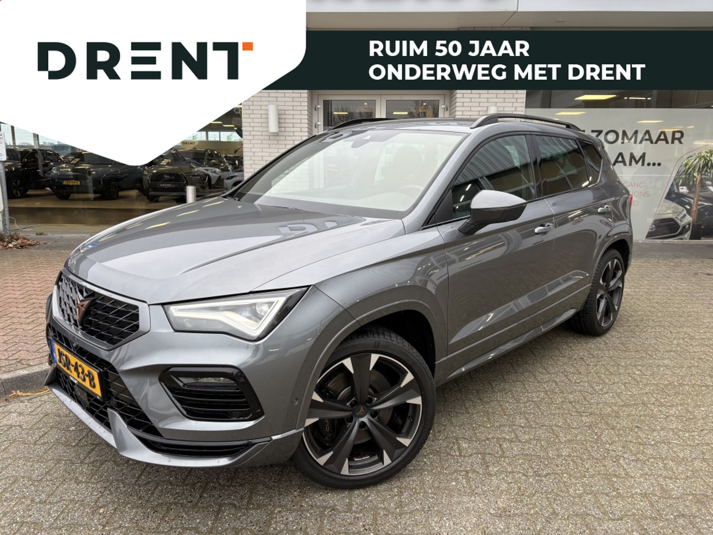 Cupra Cupra Ateca Ateca 2.0 TSI VZ 4Drive | Beats Audio | Navi | Stoel&Stuurverwar 2023 - voorkant