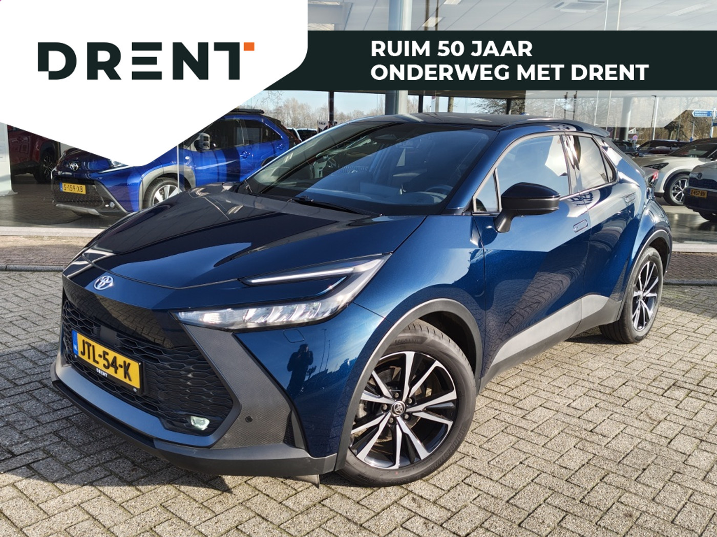 Toyota Toyota C-hr 1.8 Hybrid 140 Dynamic Plus | Sensoren v/a | Blind Spot | Stoel 2024 - voorkant