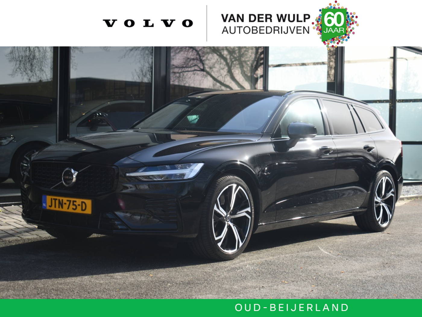 Volvo V60 T8 455pk AWD Ultra Dark | Lounge | 19'' | Leder | Massage 2026 - voorkant