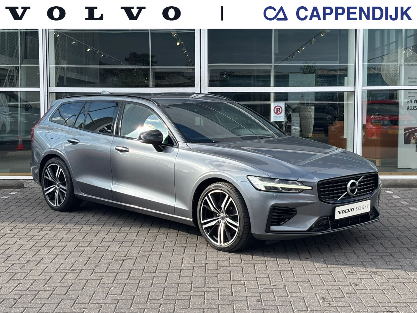 Volvo V60 T6 340PK Recharge R-Design| Adap.Cruise| Camera| H&K Sound| Keyl 2020 - voorkant