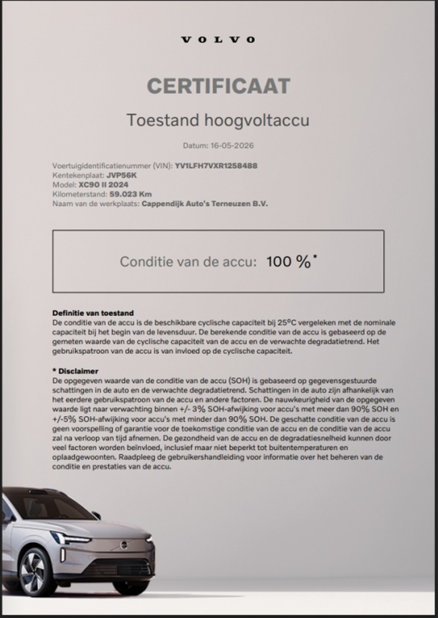 Foto van Volvo Xc90