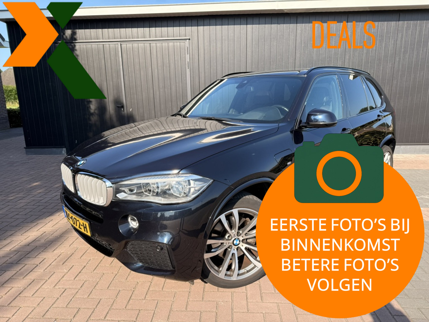 BMW X5 Xdrive40e xDrive40e iP.High.Ex | M-pakk | Panodak | H&K HiFi | HUD | Keyless | Etc.. Org NL & geheel dealer onderhouden! 2015 - voorkant