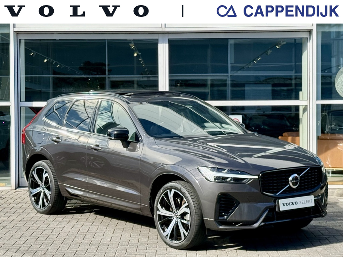 Volvo Xc60 T6 398PK Recharge Dark R-Design| Panodak| Adap.Cruise| Head-Up| 2022 - voorkant