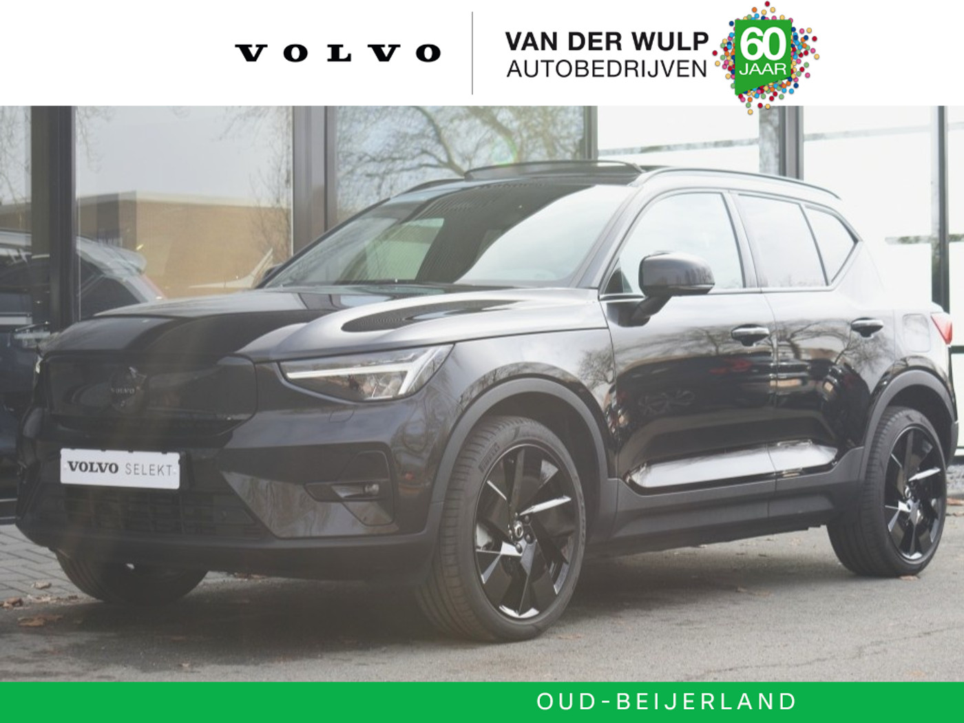 Volvo Ex40 Twin Performance 442pk/82kWh Black Edition Ultra | SOH 100% 2025 - voorkant