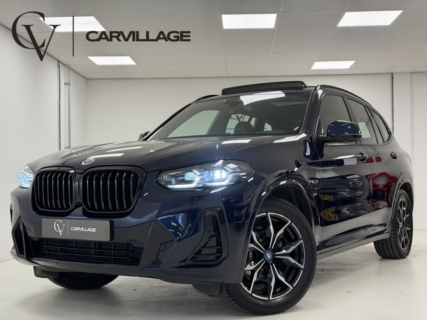 BMW X3 Xdrive30e xDrive30e M-Sport | Panoramadak | Memory | Tansanitblau | 2022 - voorkant