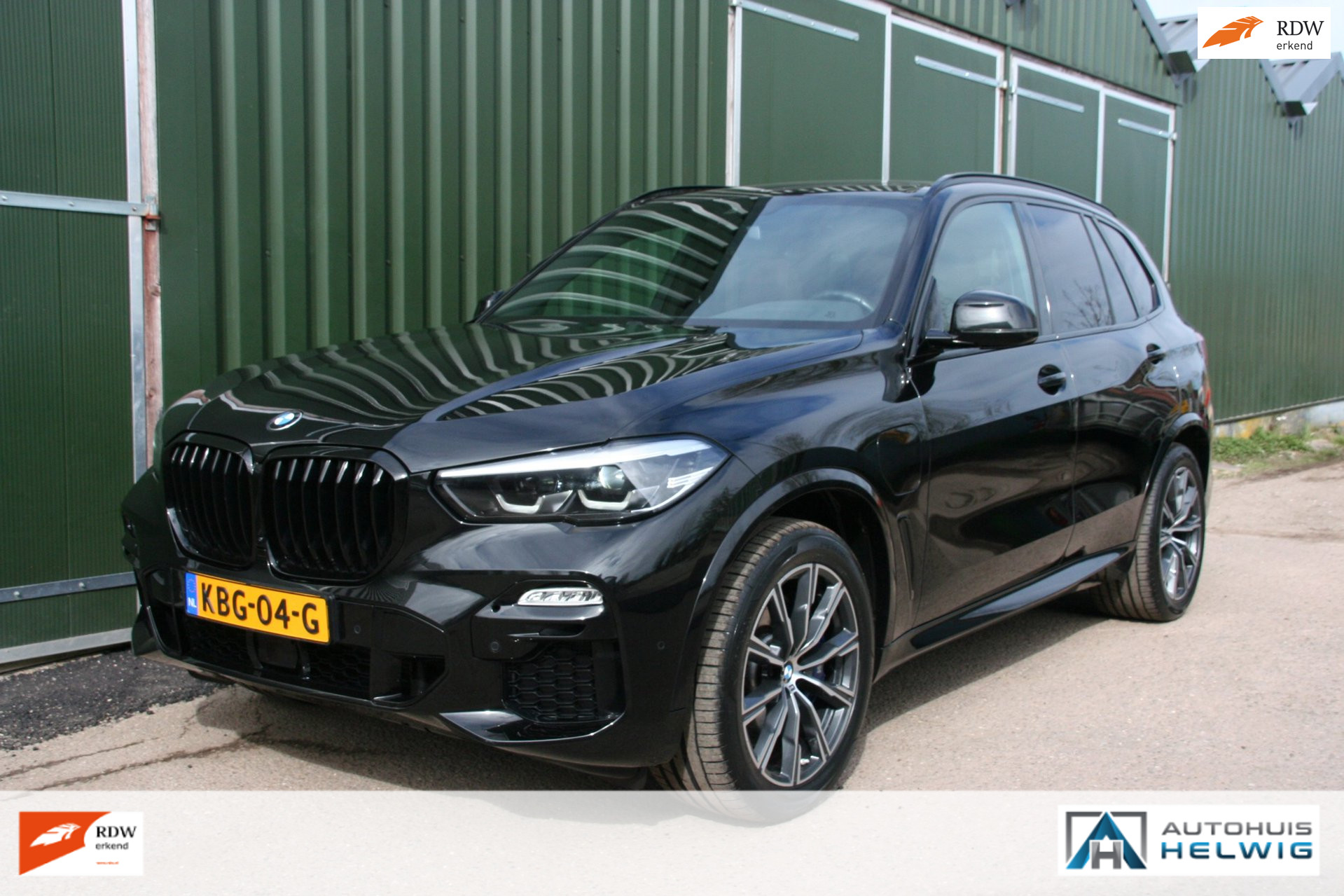 BMW X5 Xdrive45e XDrive45e High Executive, M-SPORT, LEER, NAVI, PANORAMADAK, CAMERA, 20 INCH BREEDTE SET NIEUWE BND 2020 - voorkant