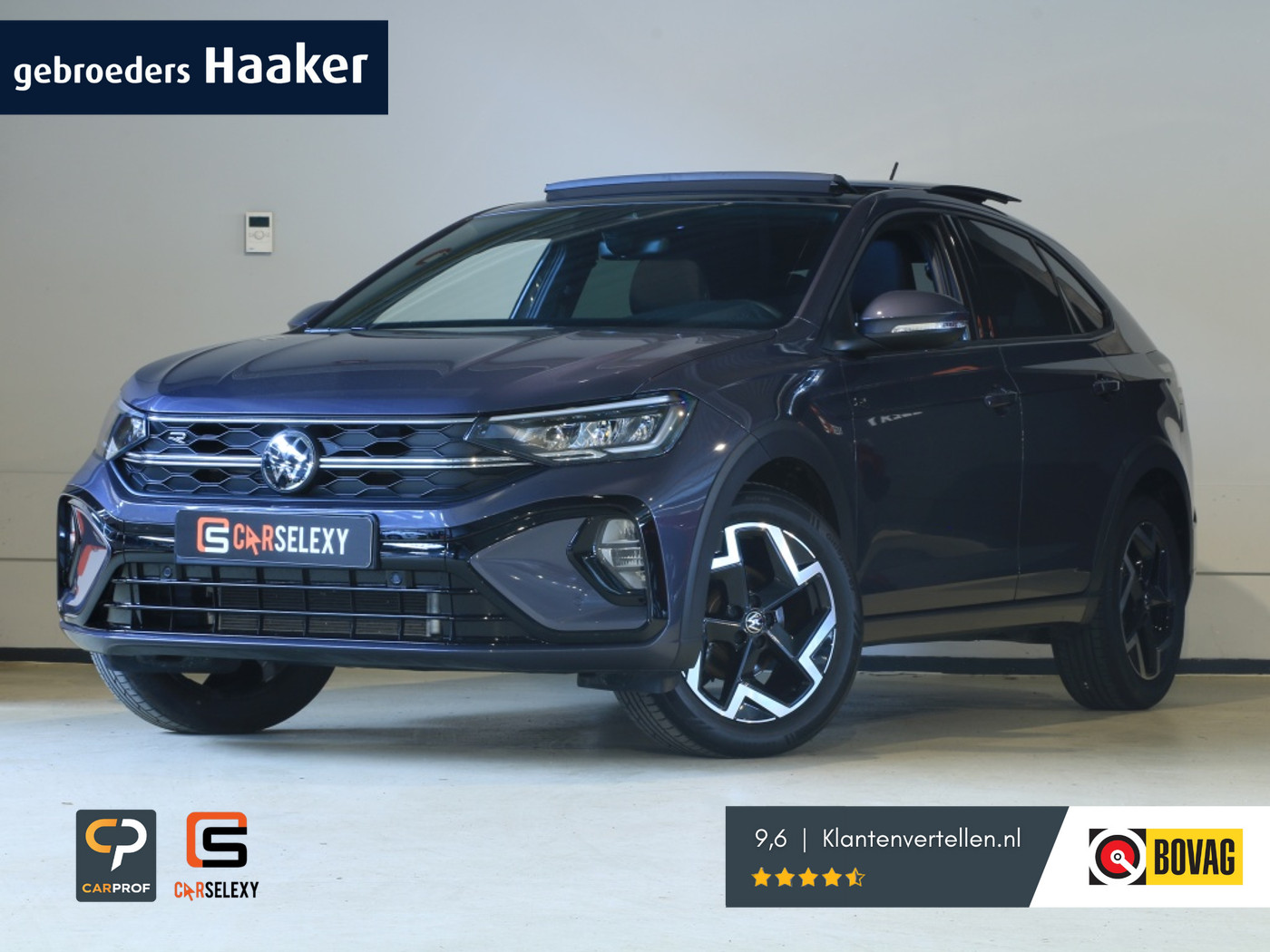 Volkswagen Taigo 1.0 TSI R-Line * Automaat * Panoramadak * rijklaar 2025 - voorkant