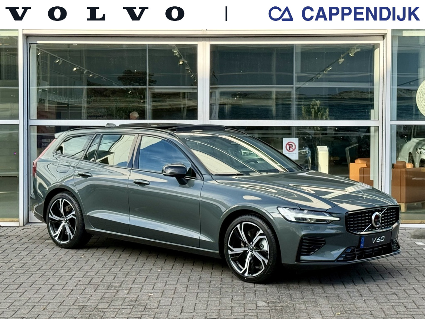 Volvo V60 T6 398PK Recharge Ultra Dark| Pano| 360Camera| Adap.Cruise| AWD 2026 - voorkant