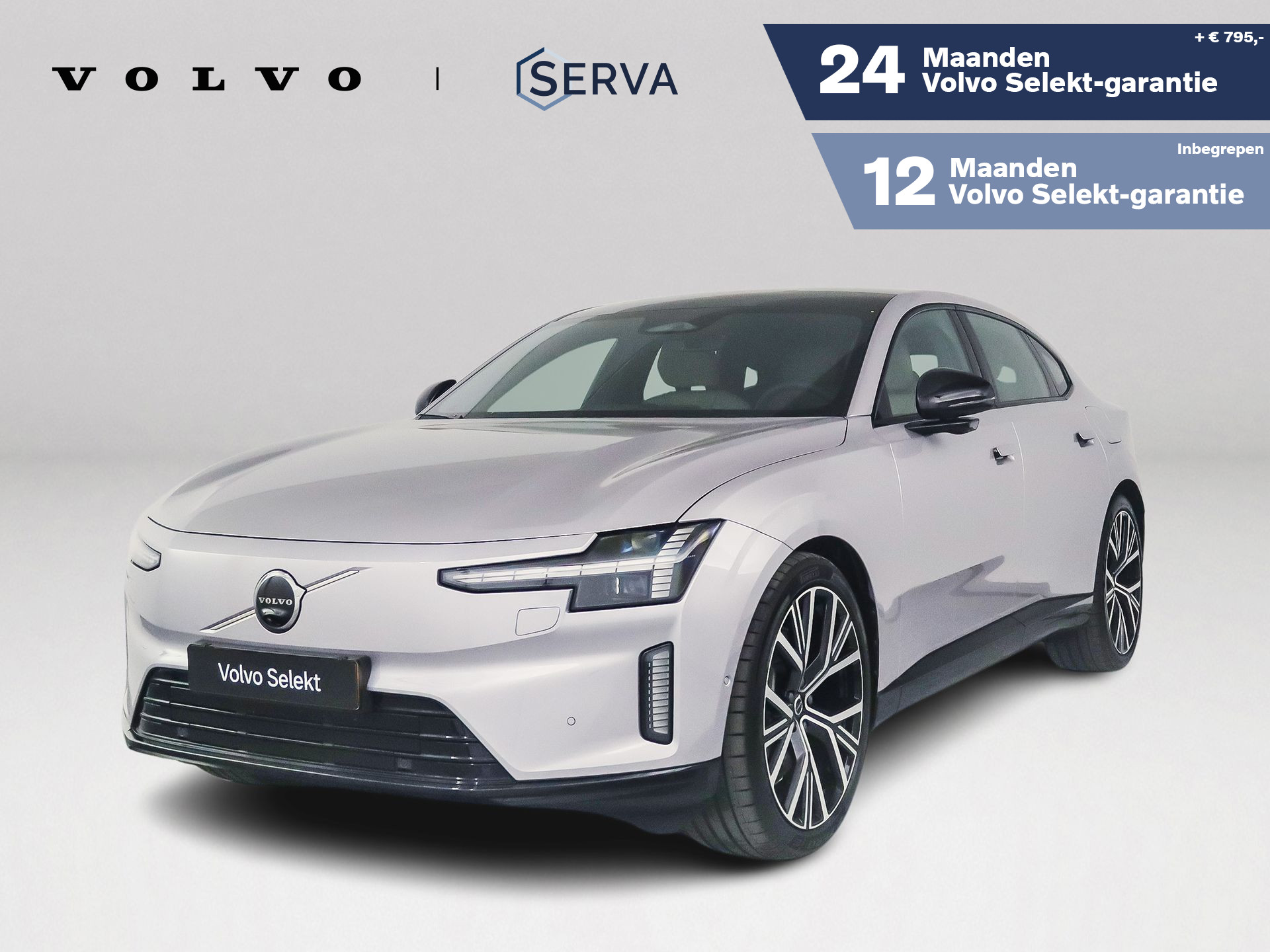 Volvo Es90 Single Motor Extended Range Ultra 92 kWh | Panoramadak | 360° camera | Head-up display | Stoel- en stuurverwarming | Trekhaak 2026 - voorkant