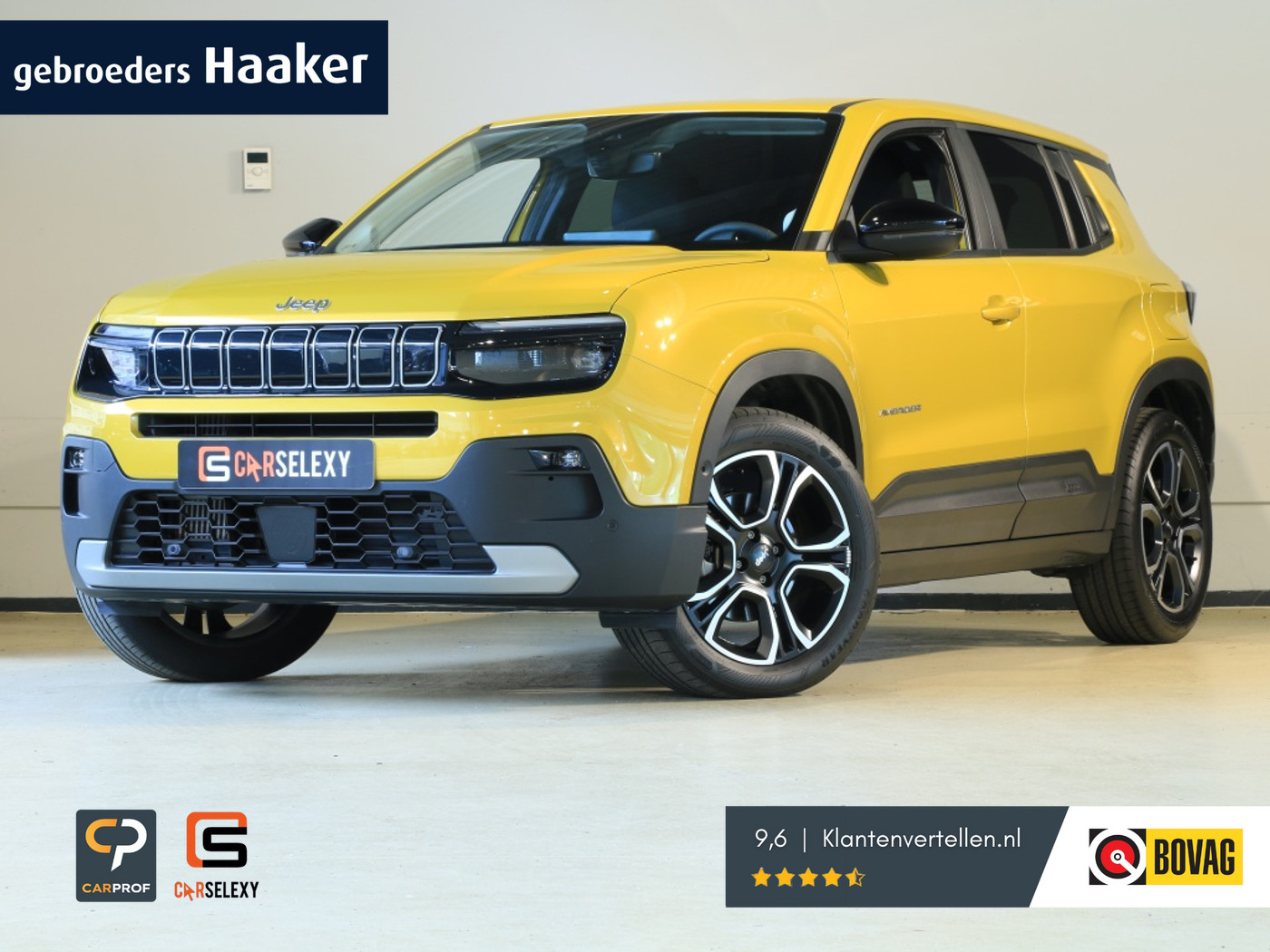 Jeep Avenger 1.2 e-Hybrid Summit 2025 - voorkant