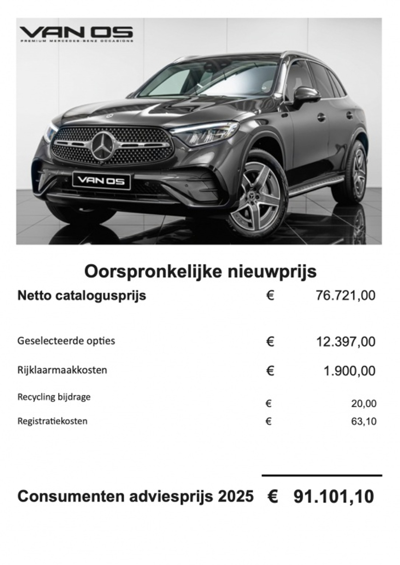 Foto van Mercedes-Benz GLC 400 E 4Matic