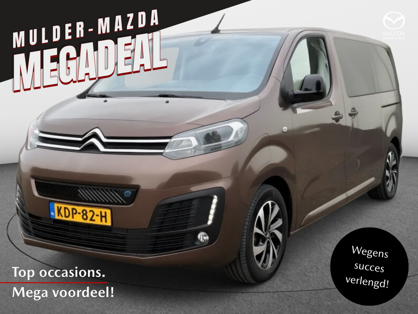Citroen Spacetourer 50kWh Business lounge | 6P | Panoramadak | NIEUW | € 65.500,- 2024 - voorkant
