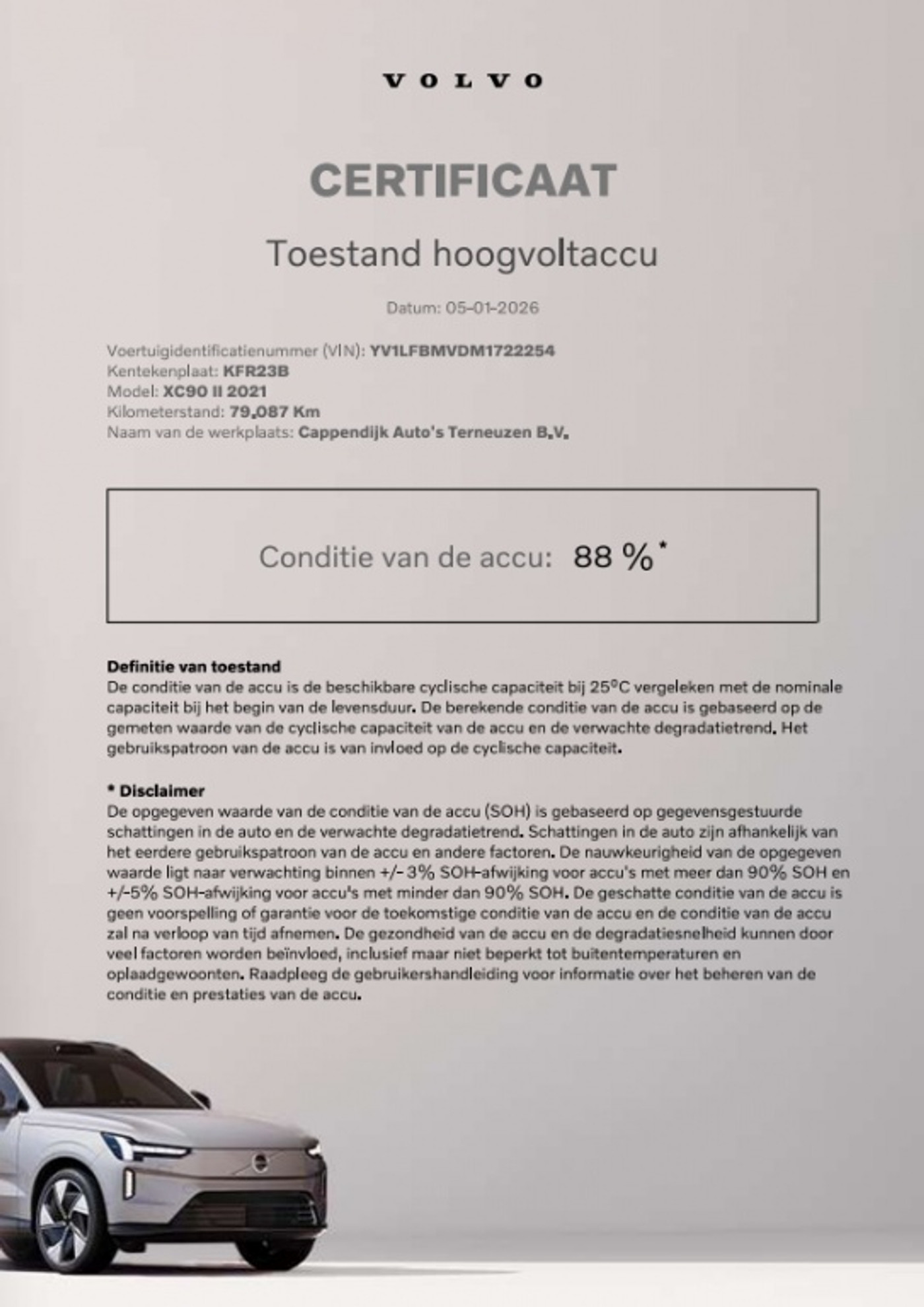 Foto van Volvo Xc90