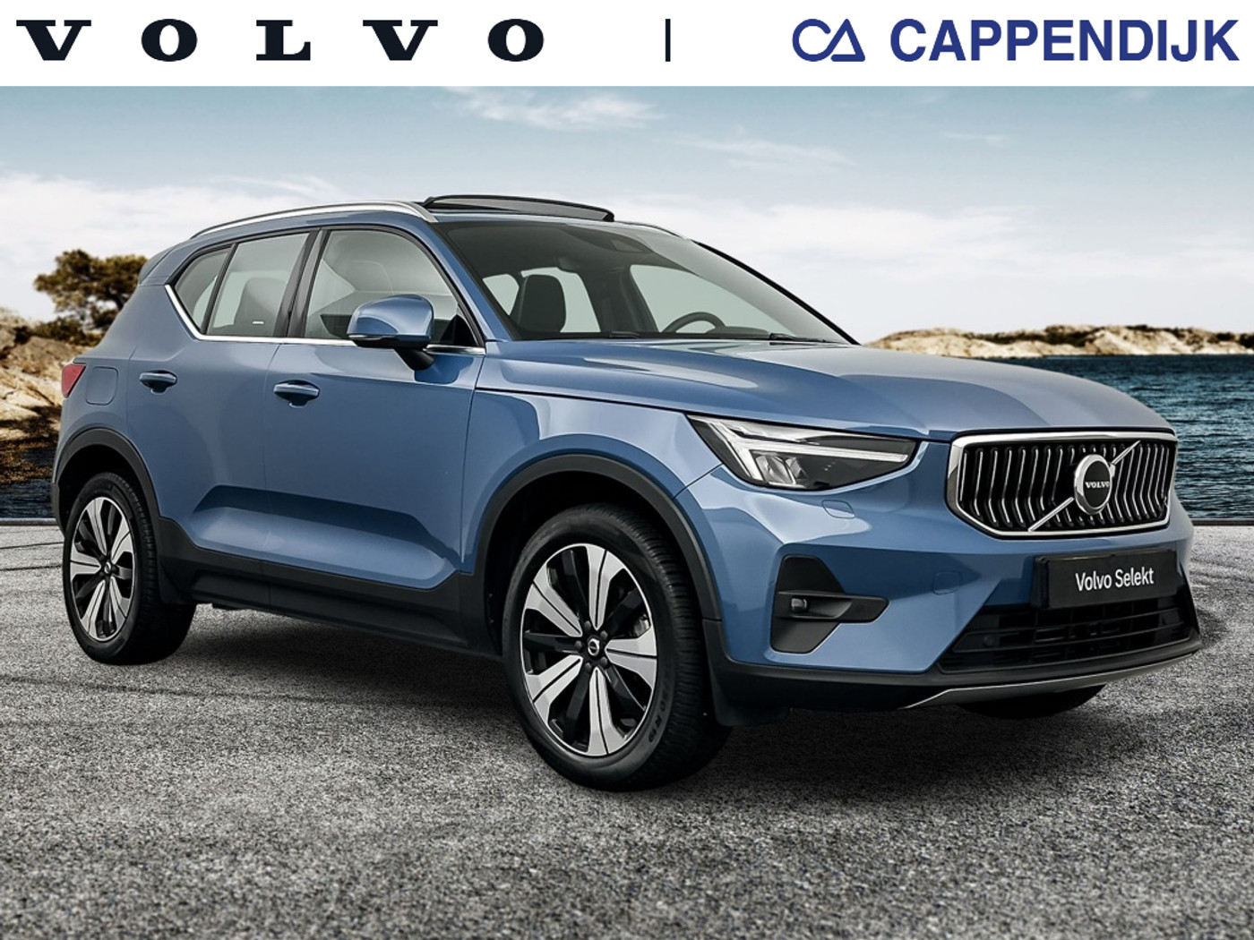 Volvo XC40 T5 262PK Recharge Ultimate Dark| Pano| H&K| Adap.Cruise| Camera 2023 - voorkant
