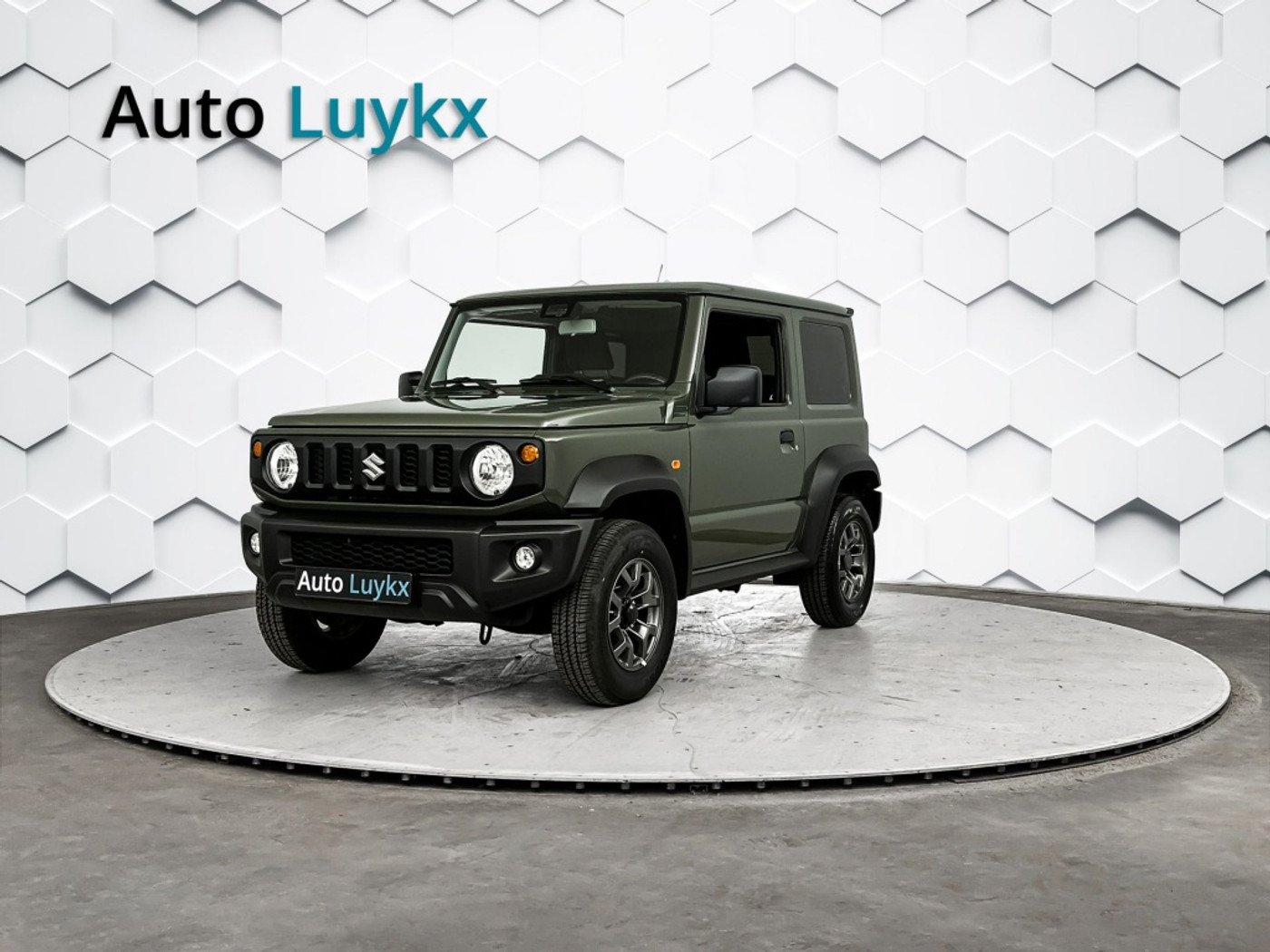 Suzuki Jimny 1.5 Select Allgrip Automaat | 4-Persoons | Trekhaak | L.M. Velgen 2018 - voorkant