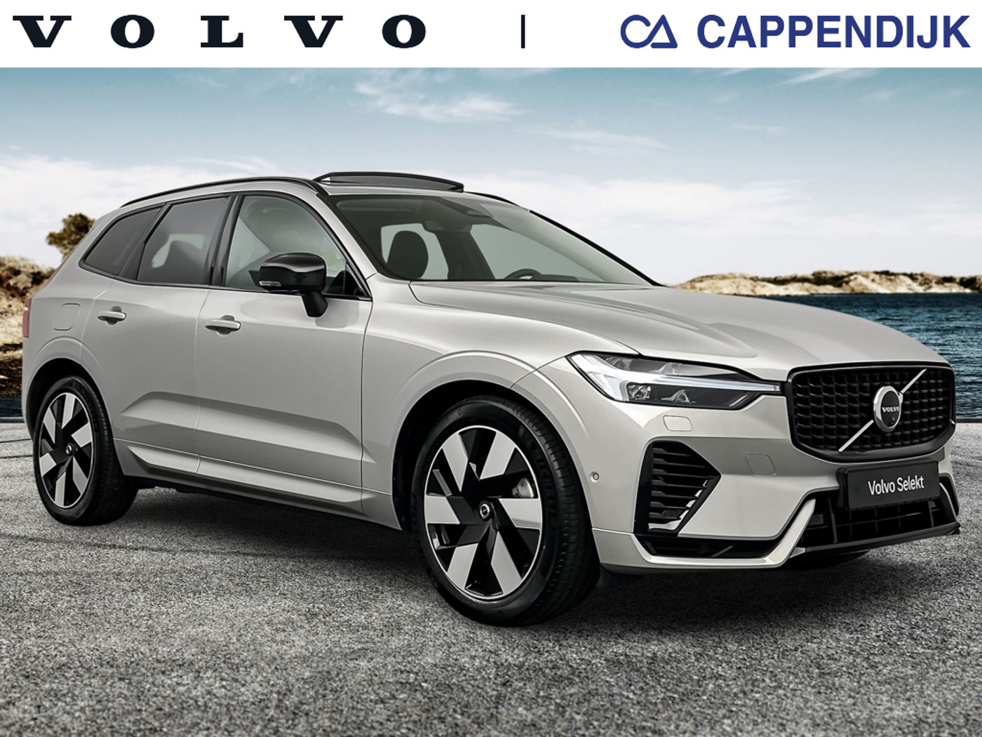 Volvo Xc60 T8 455PK Recharge Dark| Luchtvering| Adap.Cruise| 360Camera| AWD 2025 - voorkant