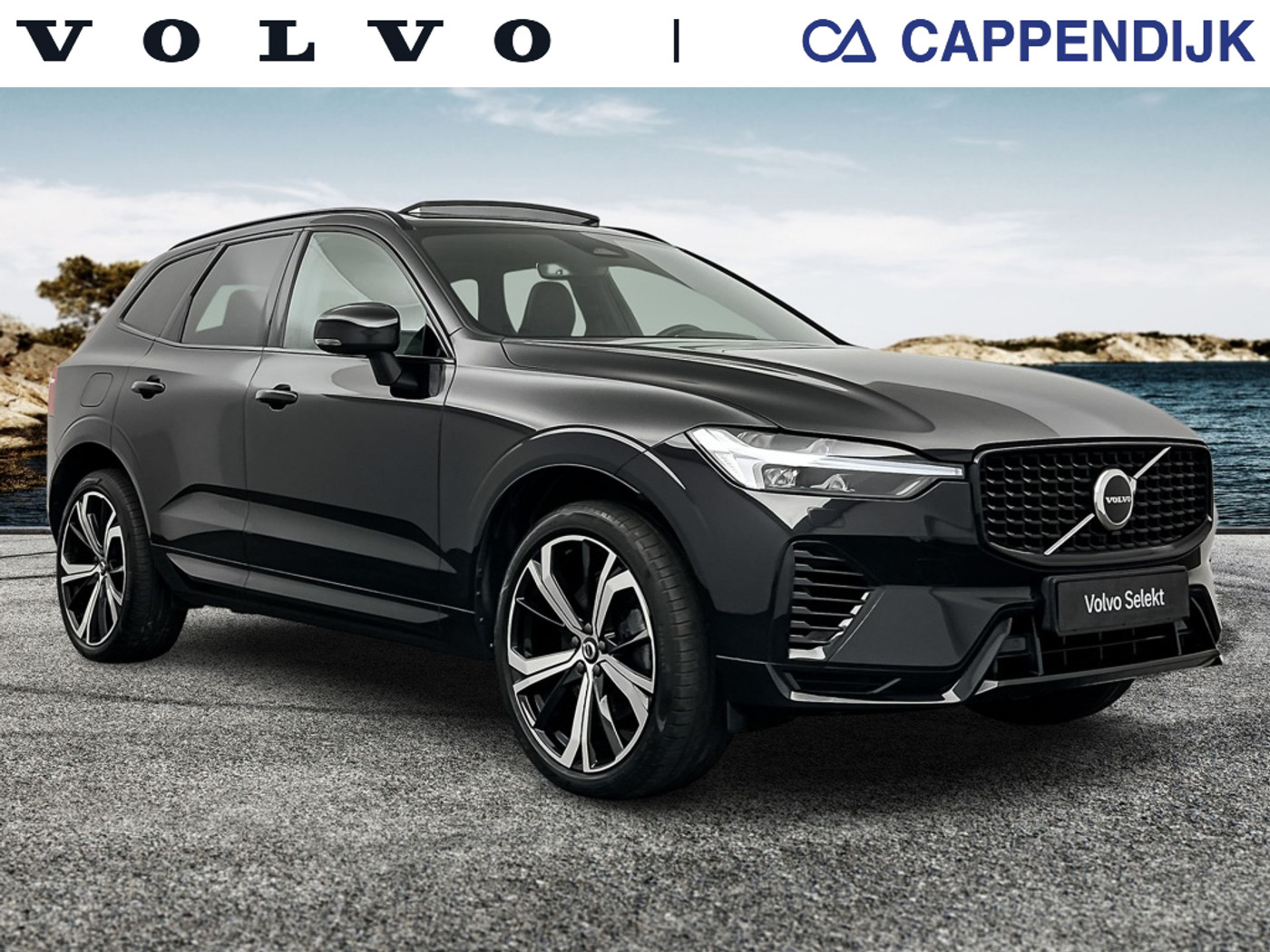 Volvo Xc60 T6 398PK Recharge R-Design| Pano| Adap.Cruise| Standkachel| Came 2022 - voorkant