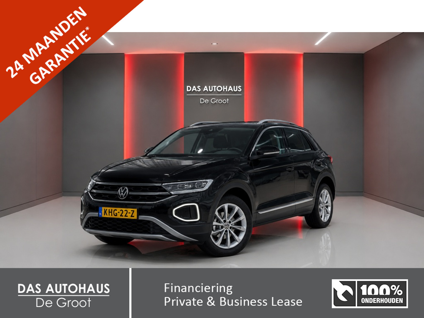 Volkswagen T-roc 1.0TSI 115pk Style | ACC | IQ.Light | Climate | Carplay | Alcant 2025 - voorkant